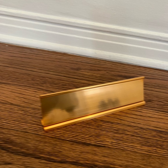 Copper Name Plate - Picture 6 of 6